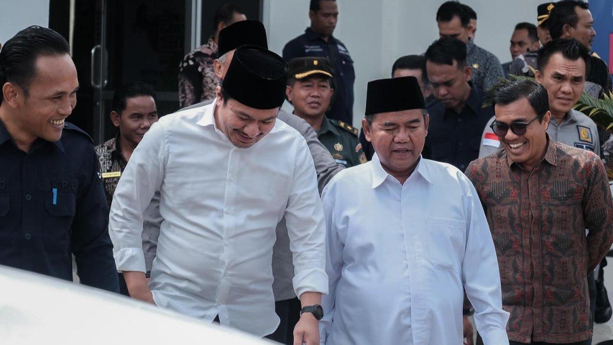 SOSOK BUPATI -  Bupati Bengkulu Utara Arie Septia Adinata bersama wakil bupati Sumarno diunduh dari Instagram (24/6/2025).