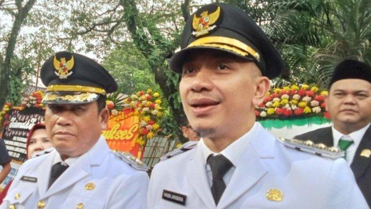 100 HARI KERJA - Bupati Lebak Hasbi Jayabaya usai Rapat Paripurna DPRD Lebak, Senin (3/3/2025).