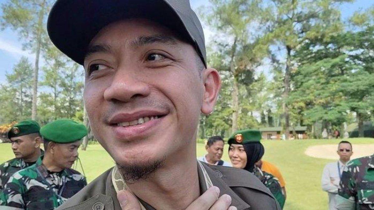PROGRAM BUPATI LEBAK - Bupati Lebak Hasbi Jayabaya saat mengikuti retret kepala daerah di Magelang, Jawa Tengah, Sabtu (22/2/2025). Bupati Hasbi ingin membuat beras bermerek Lebak.