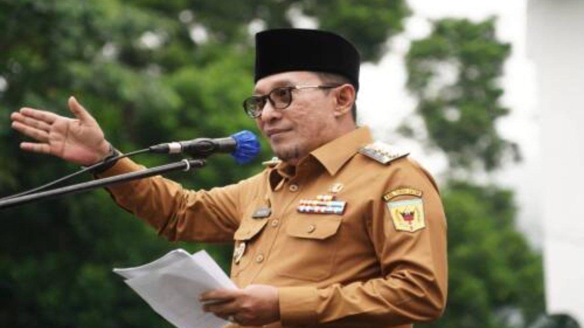 BUPATI TANAH DATAR - Bupati Tanah Datar 2025 Eka Putra dokumen Pemkab Tanah Datar (25/4/2025). Eka Putra merupakan pemenang Pilkada Tanah Datar 2024.