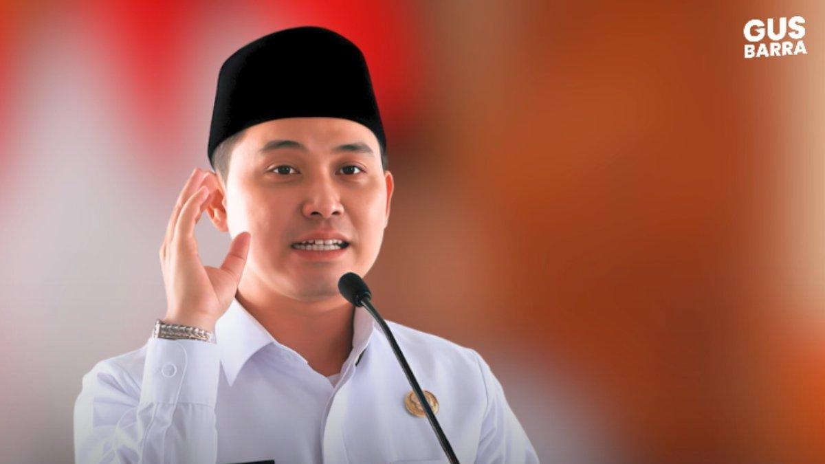 BUPATI MOJOKOERTO - Bupati Terpilih Mojokerto 2024, Muhammad Albarra diunduh dari Instagram (19/5/2025).
