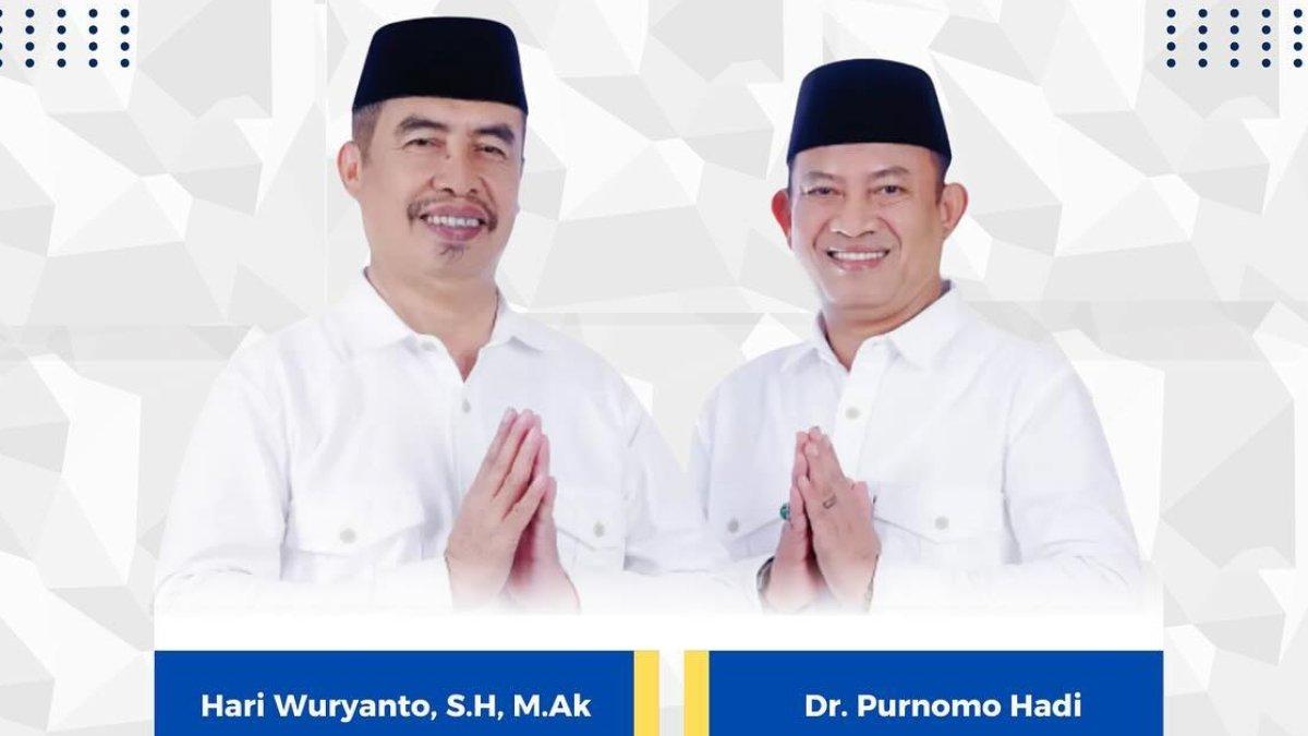 Bupati & wakil bupati terpilih Pilkada Madiun 2024.