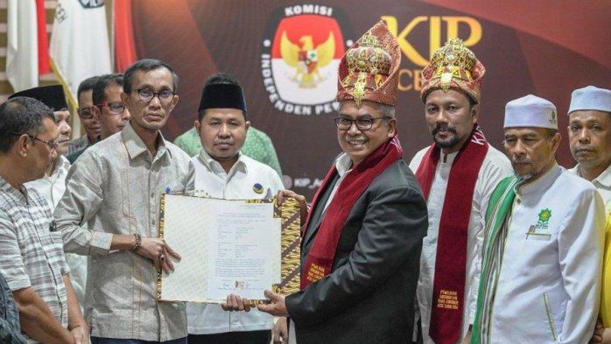Bustami Hamzah dan Fadhil Rahmi Pilkada Aceh 2024