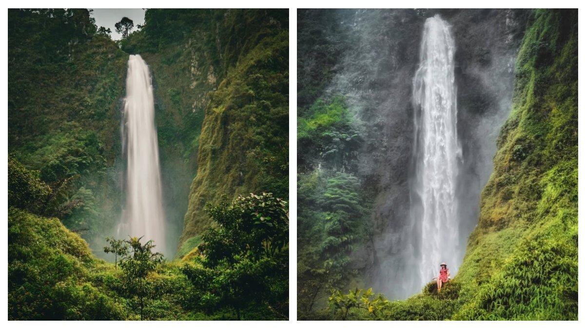 Tampak gagah Curug Citambur