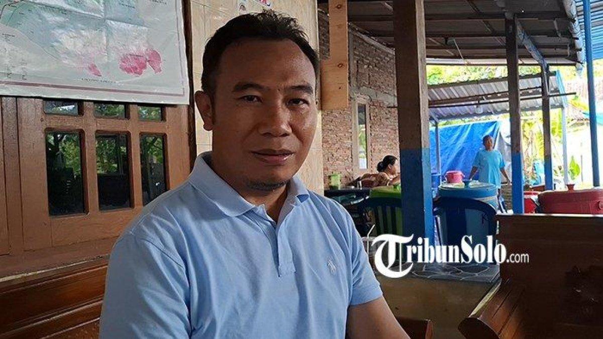 Calon Bupati Sragen Sigit Pamungkas saat ditemui TribunSolo.com, Kamis (28/11/2024).