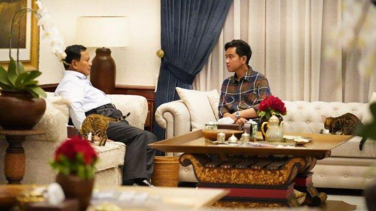 Calon Wakil Presiden nomor urut 2 Gibran Rakabuming Raka dan capres Prabowo Subianto