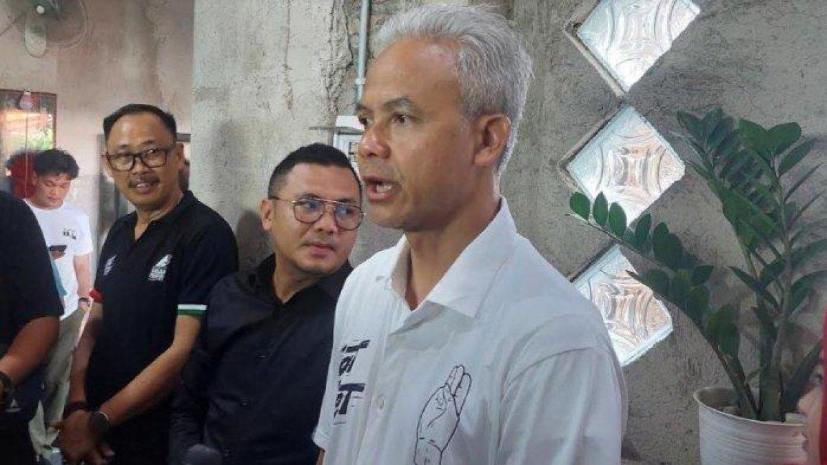 Calon presiden nomor urut 3, Ganjar Pranowo