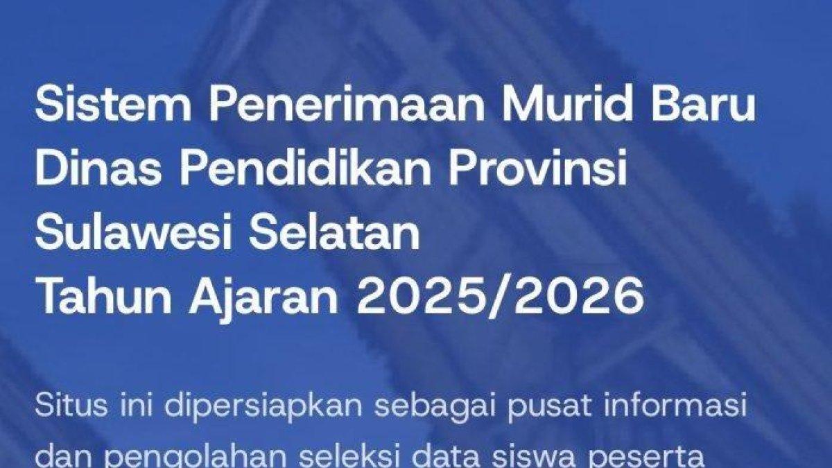 SPMB SULSEL 2025 - Calon siswa dan orang tua memantau pengumuman hasil SPMB Sulsel 2025 secara online melalui portal resmi di https://spmb.sulselprov.go.id