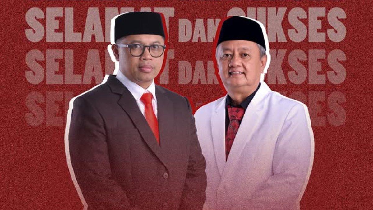 Calon walikota dan wakil walikota terpilih Pilkada Kota Magelang 2024.