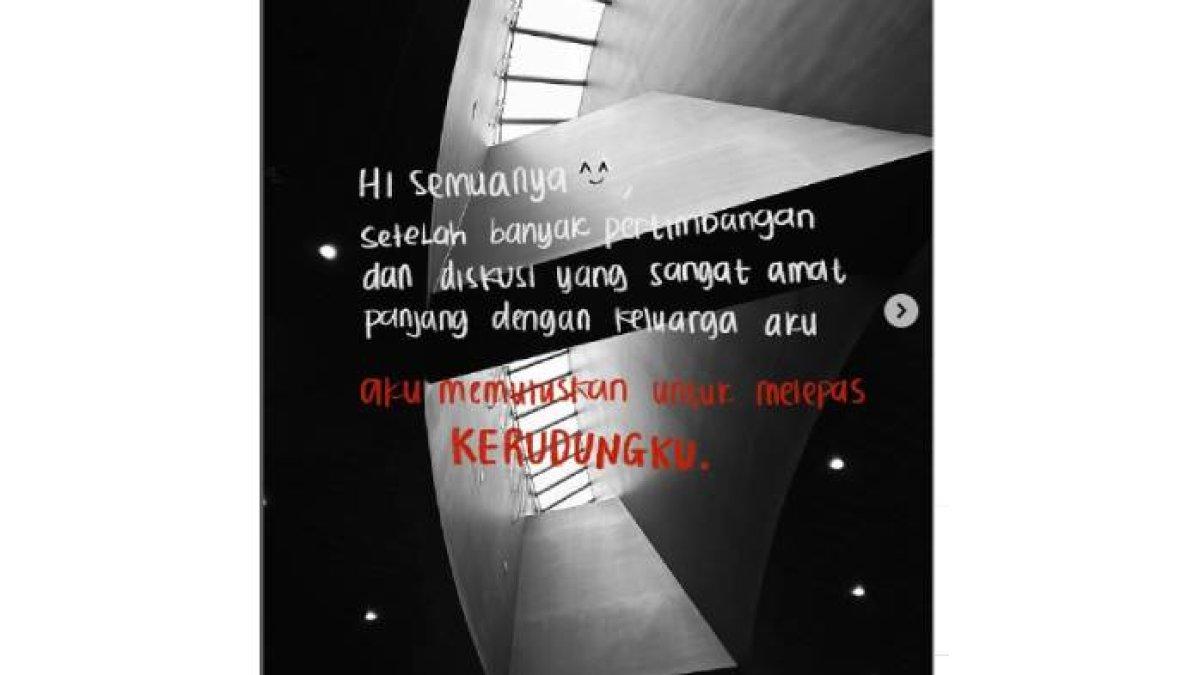 Camillia Laetitia Azzahra mengumumkan mengubah penampilan