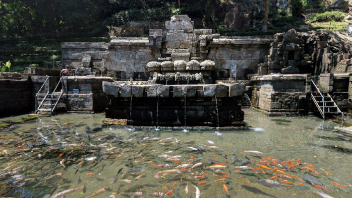 WISATA SERU - Potret Candi Jolotundo diambil dari Google Street View pada Rabu (16/4/2025), Candi Jolotundo berada di Kecamatan Trawas, Kabupaten Mojokerto.