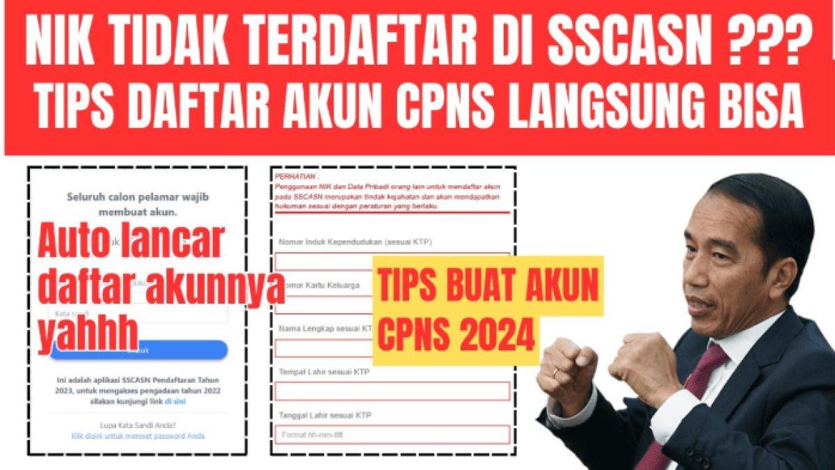 Cara Mengatasi NIK yang Tidak Terdaftar dalam Pendaftaran CPNS 2024
