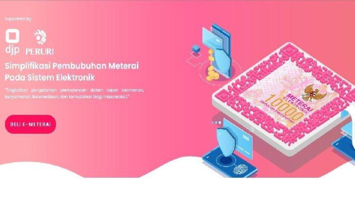 Cara beli e-Meterai melalui laman https://e-meterai.co.id/ dari Perum Peruri. Wajib dibubuhkan pada berkas CPNS dan PPPK 2023.