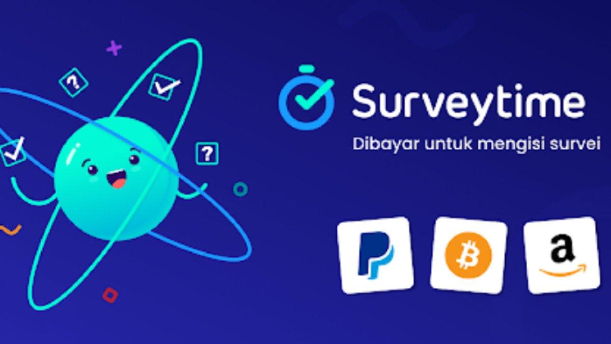 Cara hasilkan uang dari aplikasi Surveytime.io