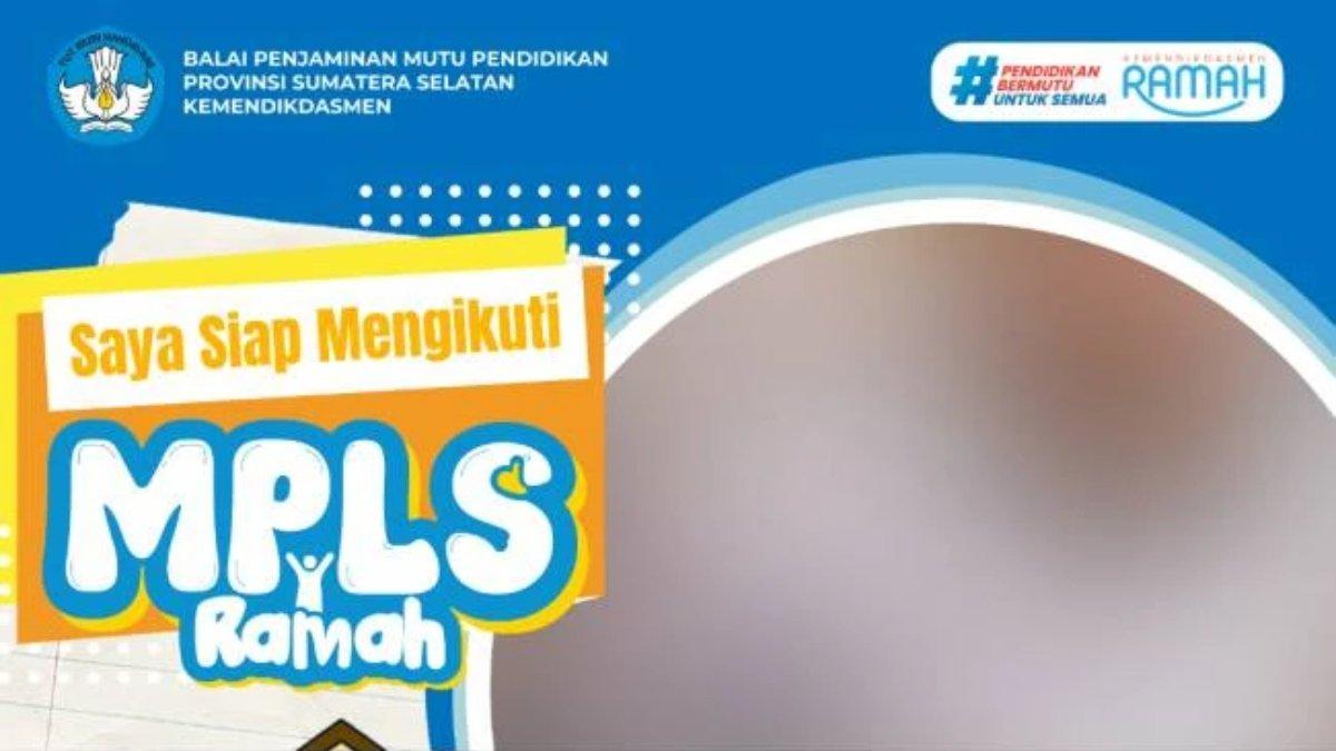 TWIBBON MPLS 2025 - Cara membuat twibbon MPLS Ramah 2025.