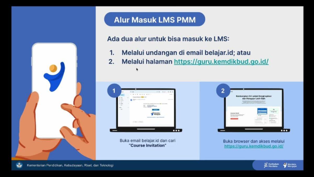 Cara mudah mengakses Learning Management System (LMS) guru.kemdikbud go.id login.