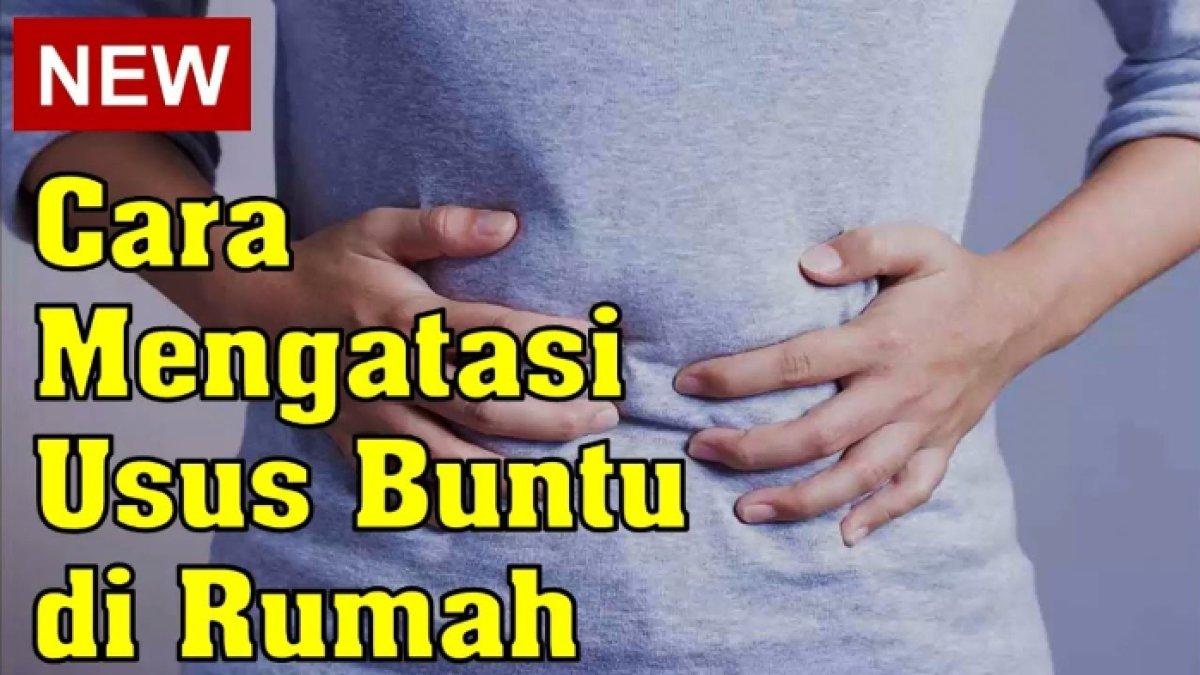 Cara mengatasi usus buntu