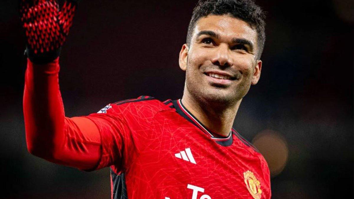 Casemiro saat di Manchester United