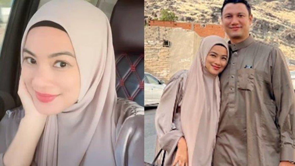 Christian Sugiono dan Titi Kamal saat di Tanah Suci