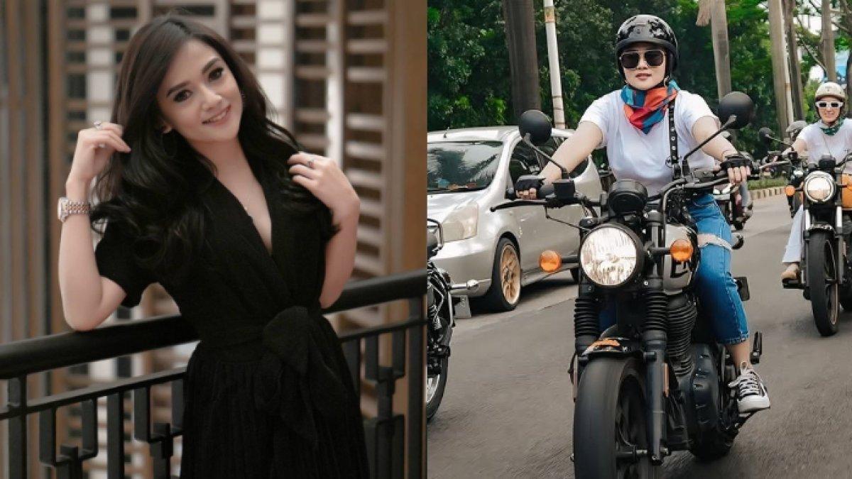 SOSOK CITRA MONICA - Potret Citra Monica diambil dari Instagram pada Sabtu (15/3/2025). Citra Monica hobi naik moge.