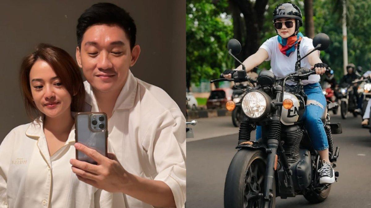 SOSOK CITRA MONICA - Potret Citra Monica diambil dari Instagram pada Sabtu (15/3/2025). Citra Monica istri Ifan Seventeen ternyata hobi naik motor gede.