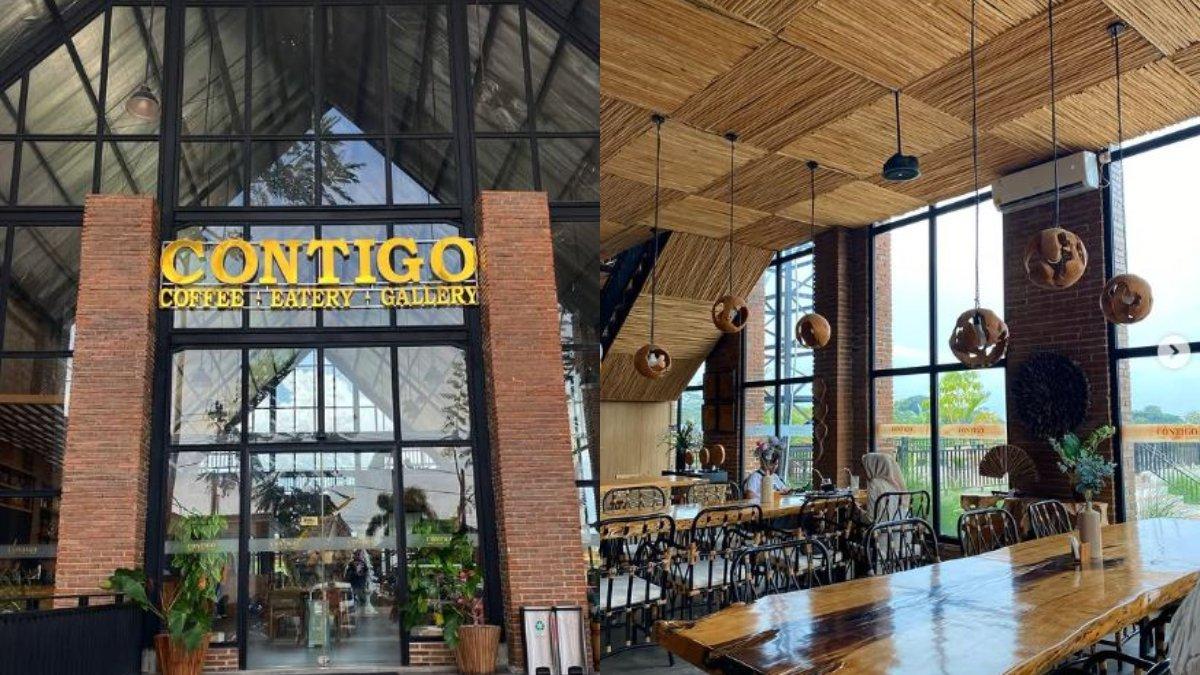KAFE DEKAT PONGGOK - Contigo Coffe yang estetik, dekat Umbul Ponggok.