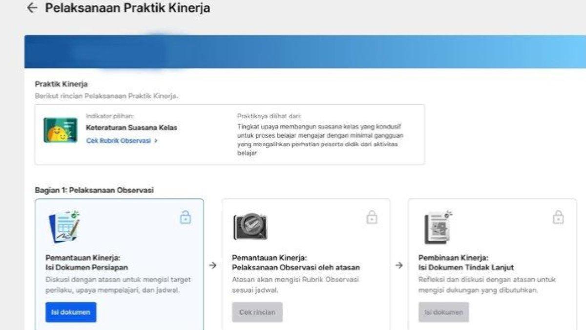 Contoh pengisian catatan kepala sekolah yang di dalamnya terdapat pertanyaan 'Apa penjelasan Anda terhadap penilaian tersebut?'