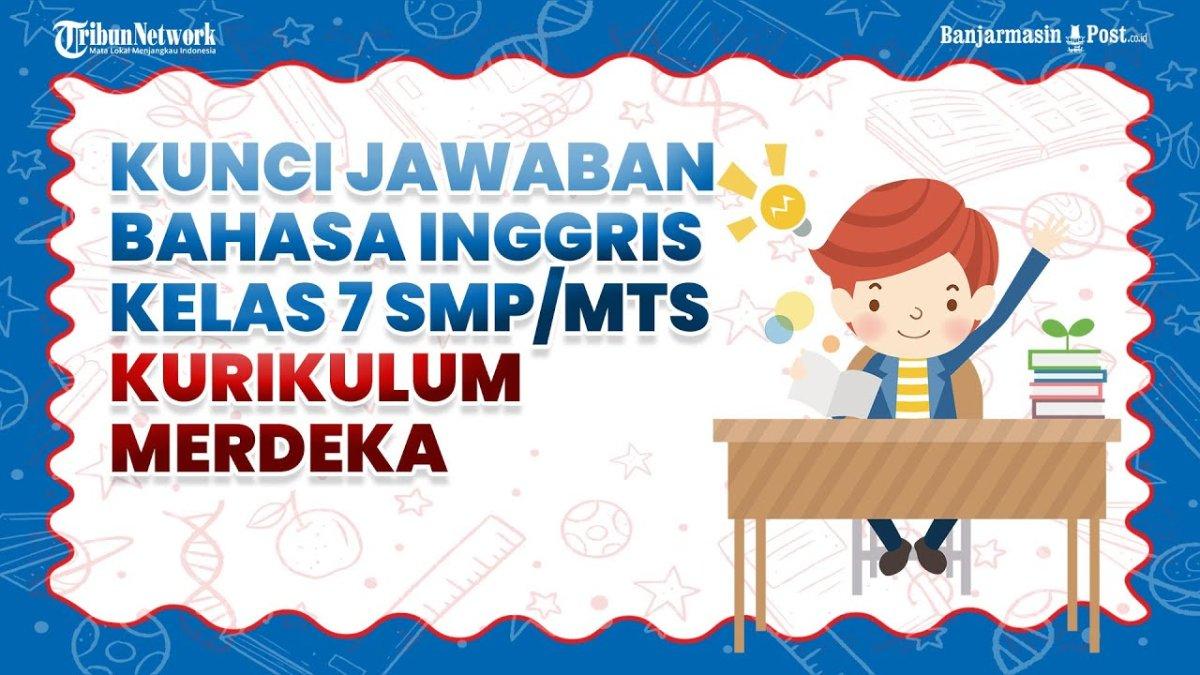 Jawaban dari soal 'Complete the sentences with suitable pronouns!' dalam Bahasa Inggris Kelas 7 halaman 38 Kurikulum Merdeka.