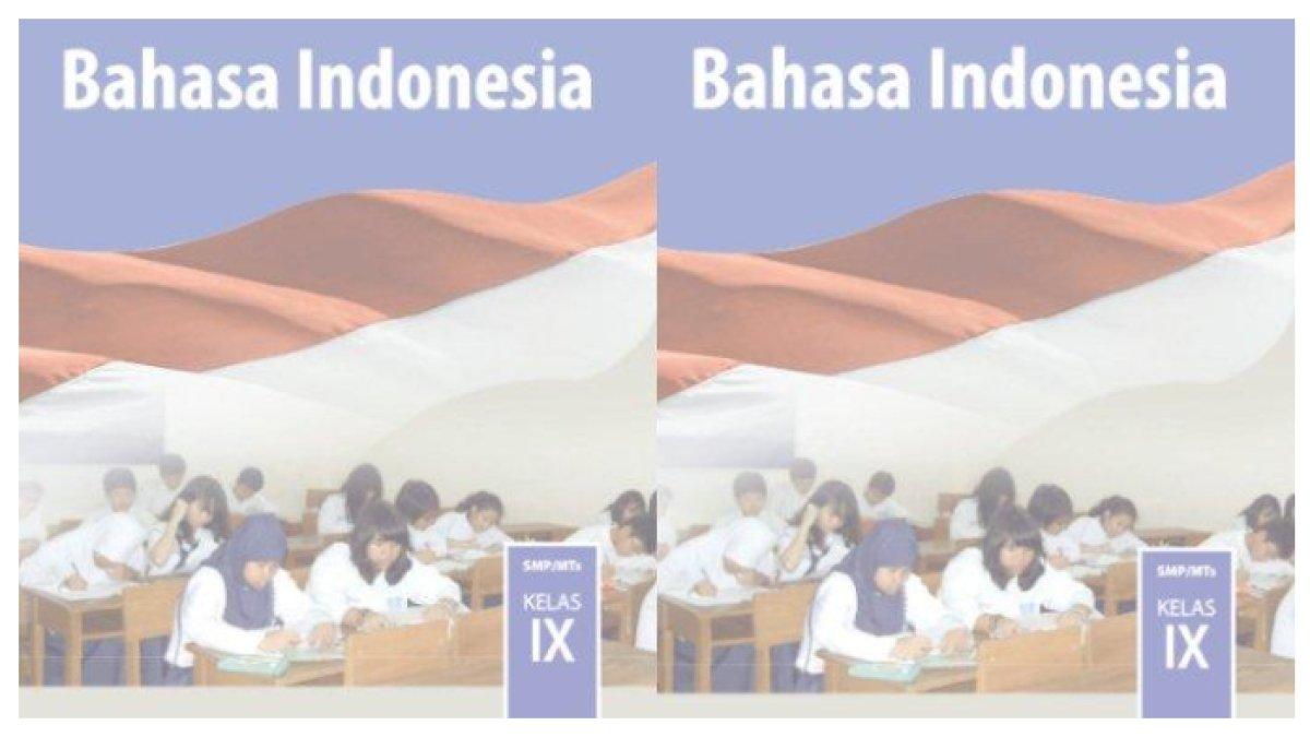 Cover Buku Bahasa Indonesia Kelas 9 SMP Kurikulum 2013