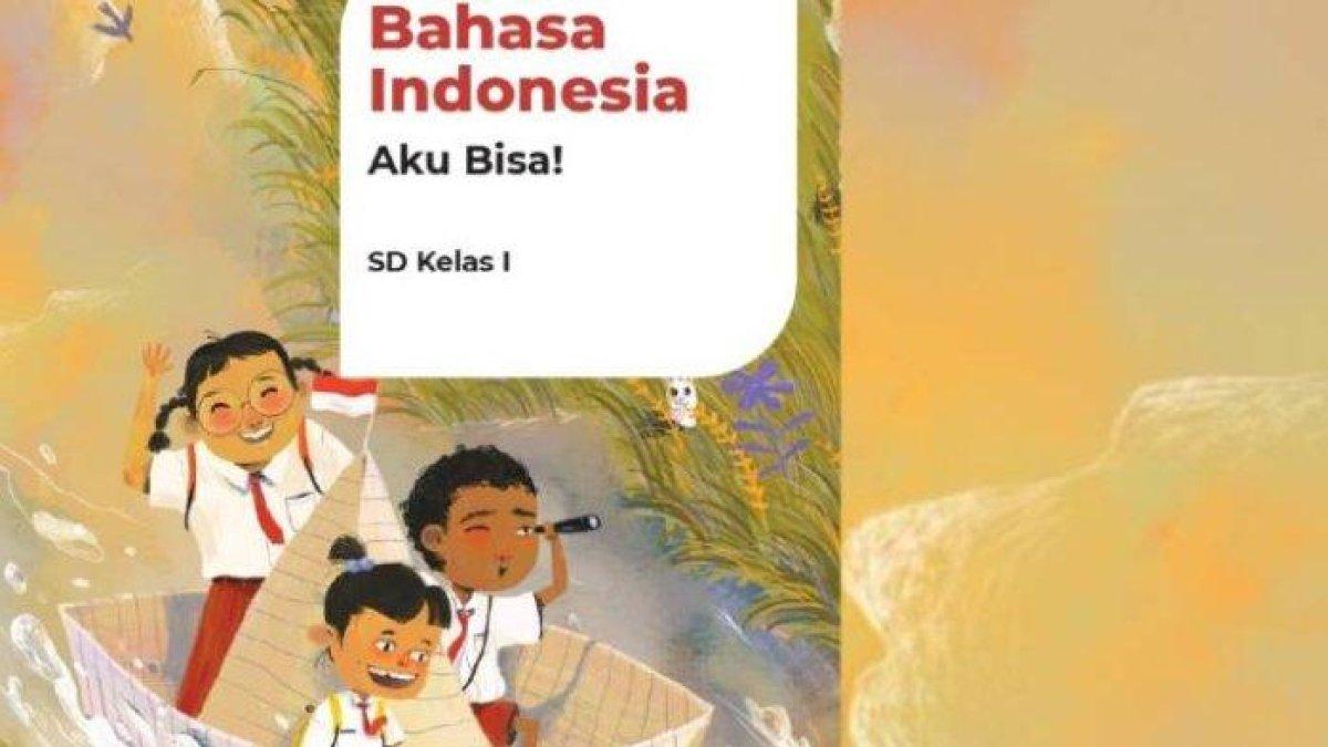 Cover Buku Bahasa Indonesia Kelas 1 SD Kurikulum Merdeka Edisi Revisi