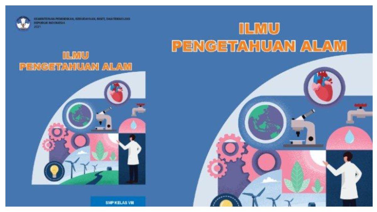 ILUSTRASI KUNCI JAWABAN: Cover Buku IPA kelas 8 Kurikulum Merdeka