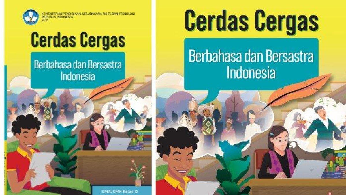 Cover Buku Bahasa Indonesia Cerdas Cergas