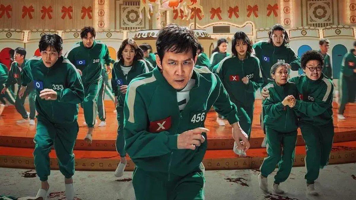 SQUID GAME 2 - Cover Squid Game 2 diunduh dari Soompi.com pada Senin (3/2/2025). Squid Game Season 3 akan segera hadir dalam waktu dekat.