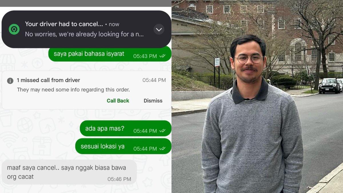 Curhat pilu Surya Sahetapy ditolak driver ojek online karena tuli