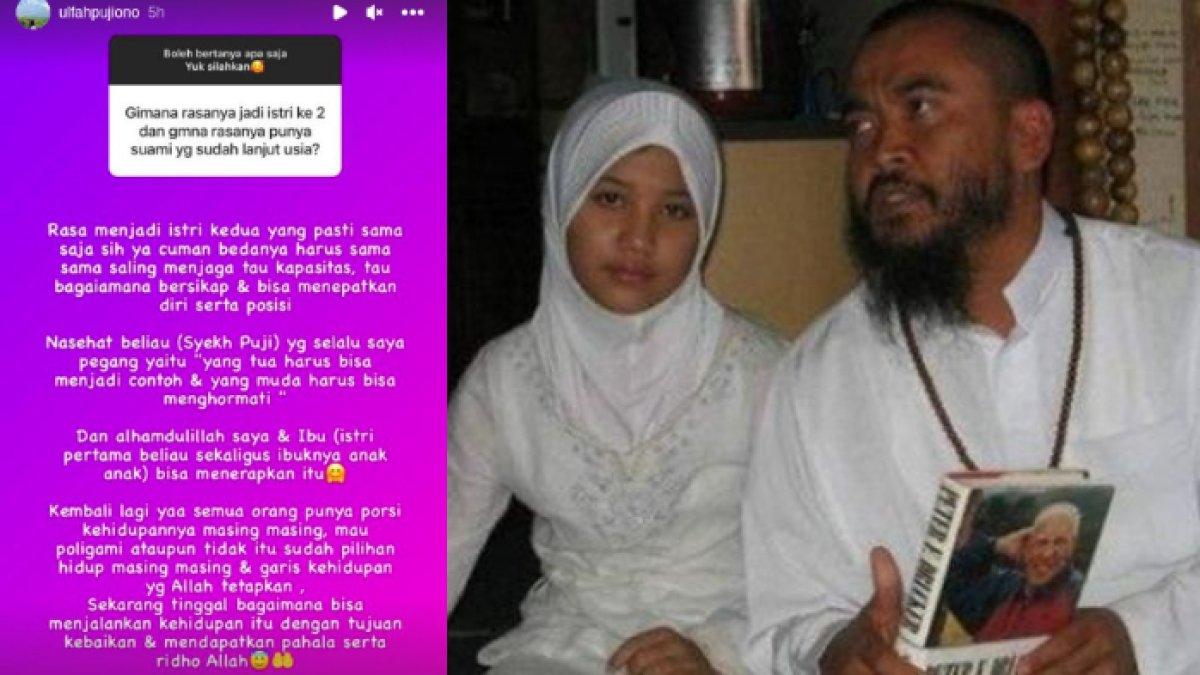 Curhatan Lutfiana Ulfa jadi istri kedua Syekh Puji, bahagia dinikahi pada usia 12 tahun