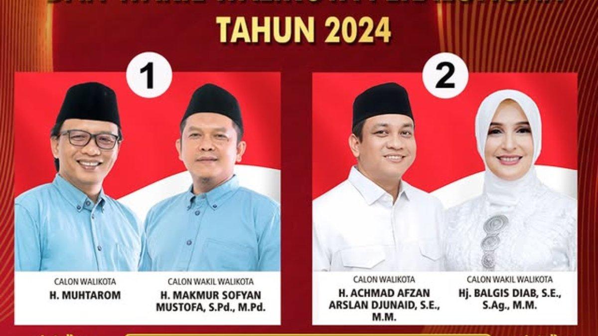 Daftar calon walikota dan wakil walikota Pilkada Kota Pekalongan 2024.