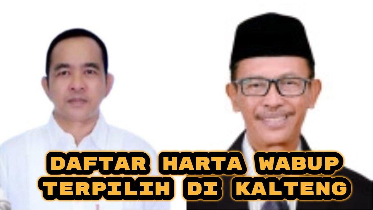 Berikut daftar harta kekayaan Wakil Bupati terpilih di Kalimantan Tengah (Kalteng), Khristianto Yudha terkaya, Abdul Hamid termiskin.
