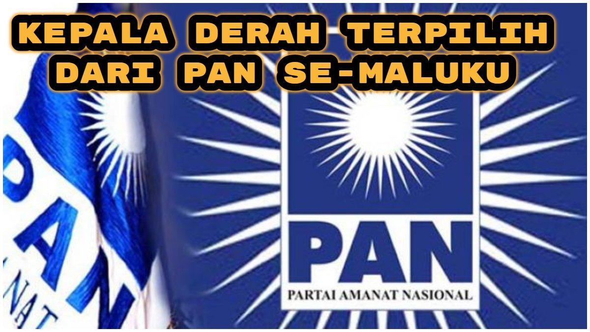 Berikut daftar kepala daerah terpilih dari Partai Amanat Nasional (PAN) se-Provinsi Maluku. Ada La Hamidi, Zulkarnain Awat dan Asri Arman.