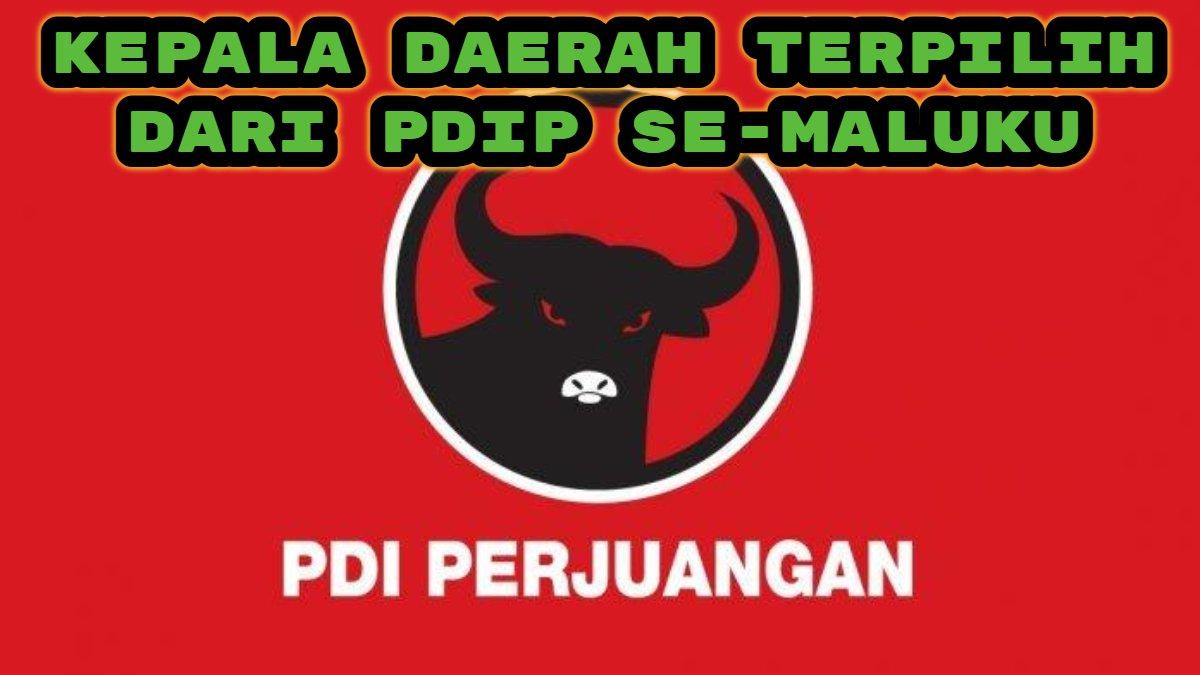 Berikut daftar kepala daerah terpilih dari Partai Demokrasi Indonesia Perjuangan (PDIP) se-Maluku, ada Bodewin Melkias dan Benyamin Thomas