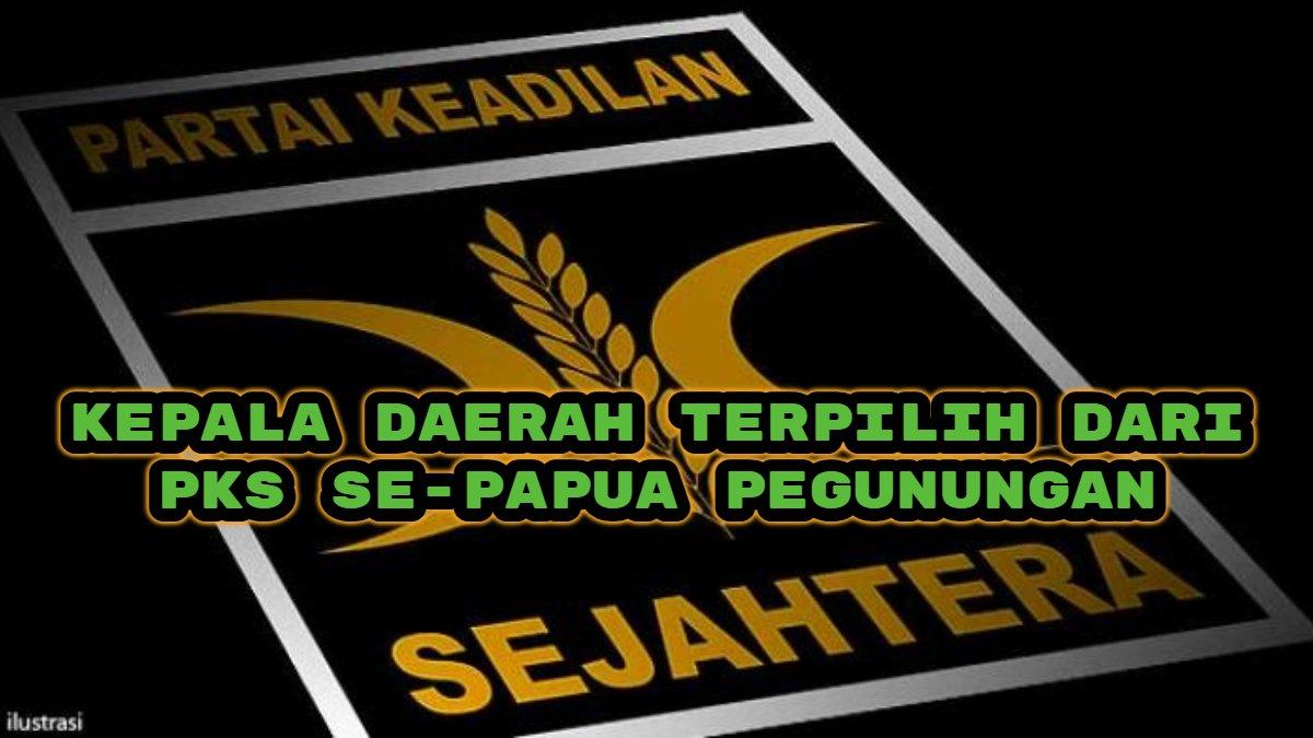 Berikut daftar kepala daerah terpilih dari Partai Keadilan Sejahtera (PKS) se-Papaua Pegunungan, ada Aletinus Yigibalom dan Didimus Yahuli.