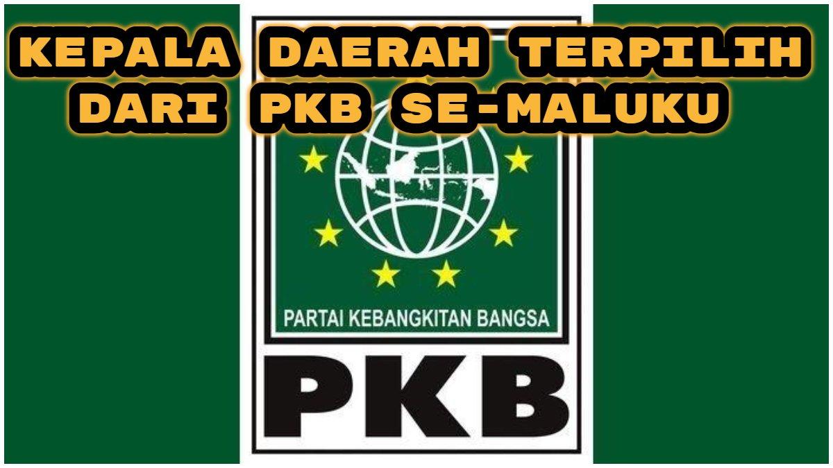 Berikut daftar kepala daerah terpilih dari Partai Kebangkitan Bangsa (PKB) se-Maluku, siapa saja?