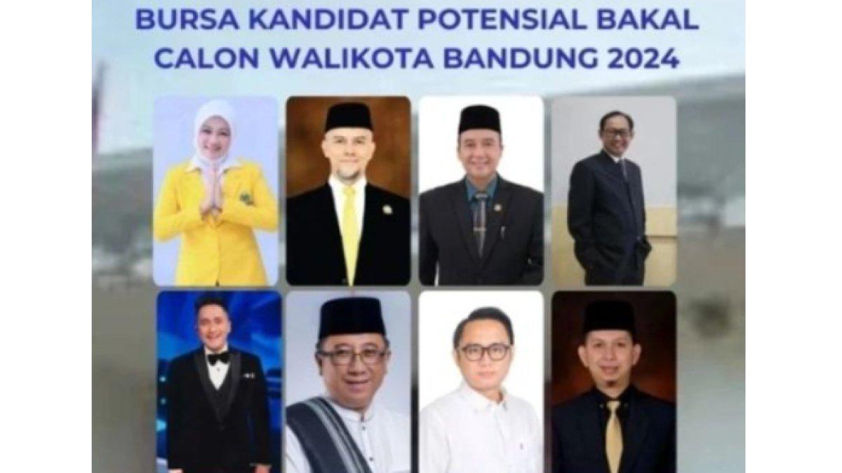 Daftar nama-nama bakal calon Wali Kota Bandung 2024
