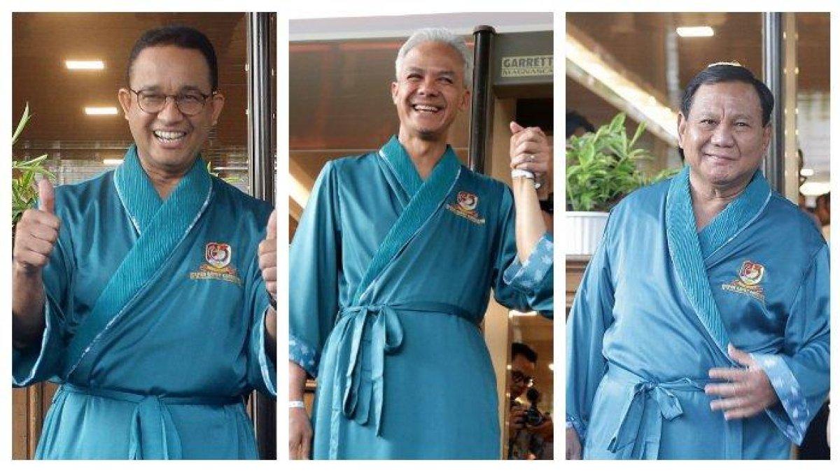 Dari kiri ke kanan: Anies, Ganjar, dan Prabowo. Inilah sederet janji para capres di bidang kesehatan. Anies berkomitmen menyiapkan layanan kesehatan tanpa diskriminasi, Ganjar punya program satu desa satu puskesmas, Prabowo janji buat tes kesehatan gratis.
