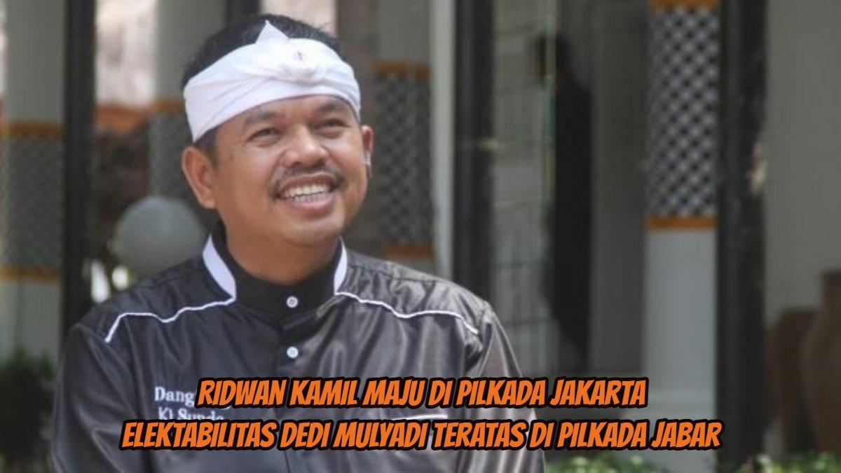 Dedi Mulyadi jadi Cagub terkuat di Pilkada Jabar 2024