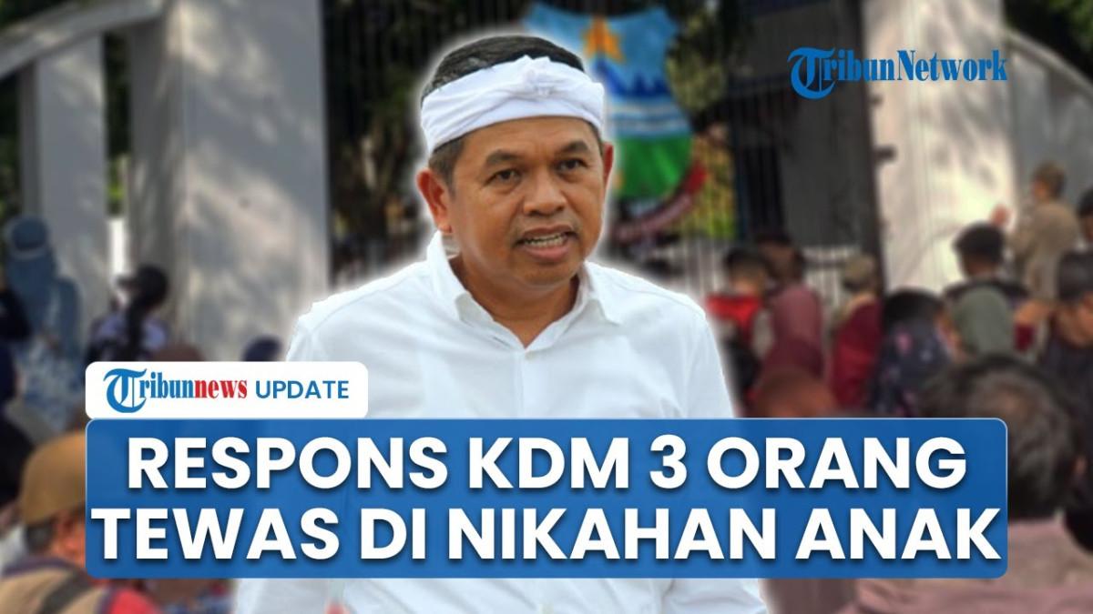 PERNIKAHAN ANAK DEDI MULYADI - Capture YouTube Tribunnews menampilkan sosok Dedi Mulyadi. Dedi Mulyadi siap tanggung jawab atas meninggalnya 3 warga di pernikahan anak