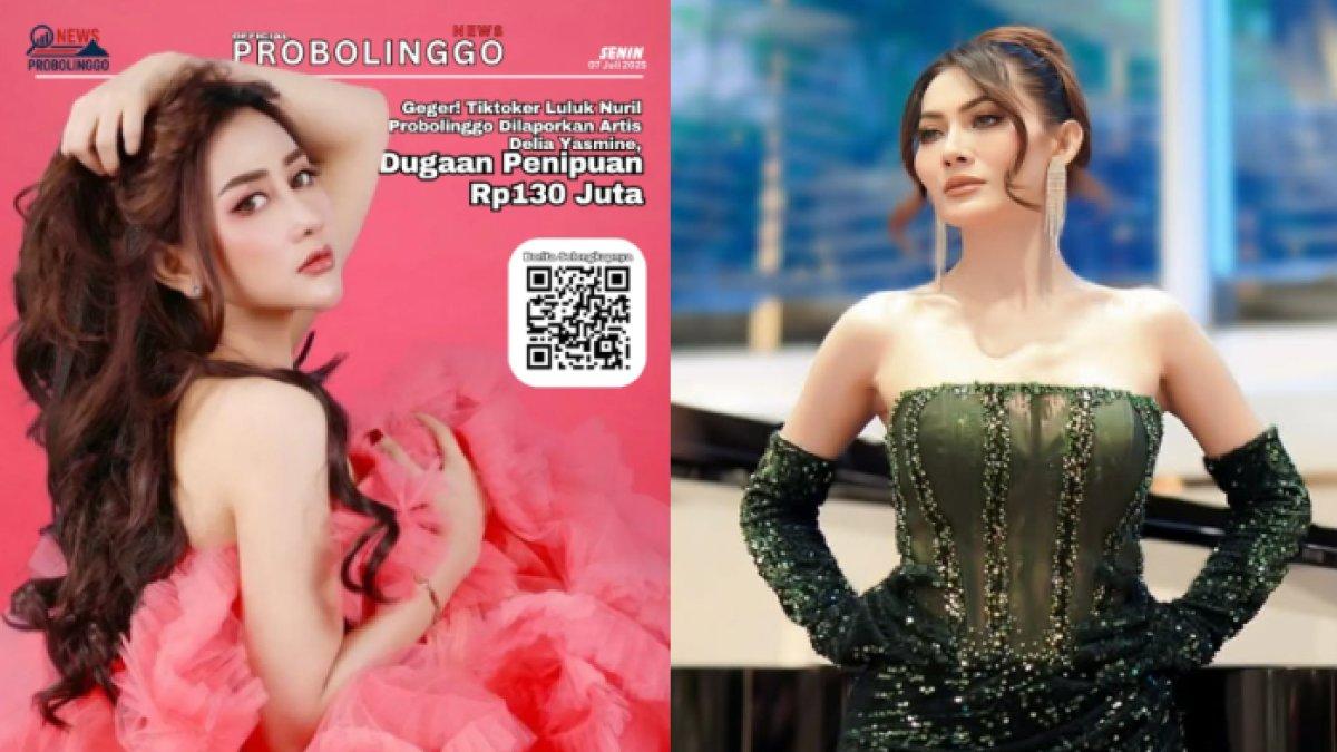 KORBAN LULUK NURIL - Potret Luluk Nuril dan Delia Yasmine diambil dari Instagram pada Selasa (8/7/2025). Delia Yasmin (kanan) membongkar dugaan penipuan yang dilakukan Luluk Nuril (kiri).