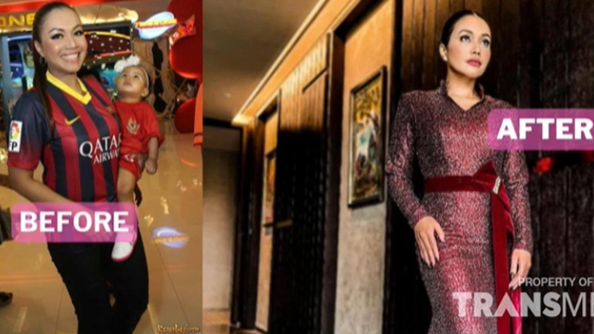 DENADA MAKIN LANGSING - Potret Denada diambil dari YouTube pada Selasa (22/4/2025). Denada berhasil turunkan berat badan hingga 10 kilogram.