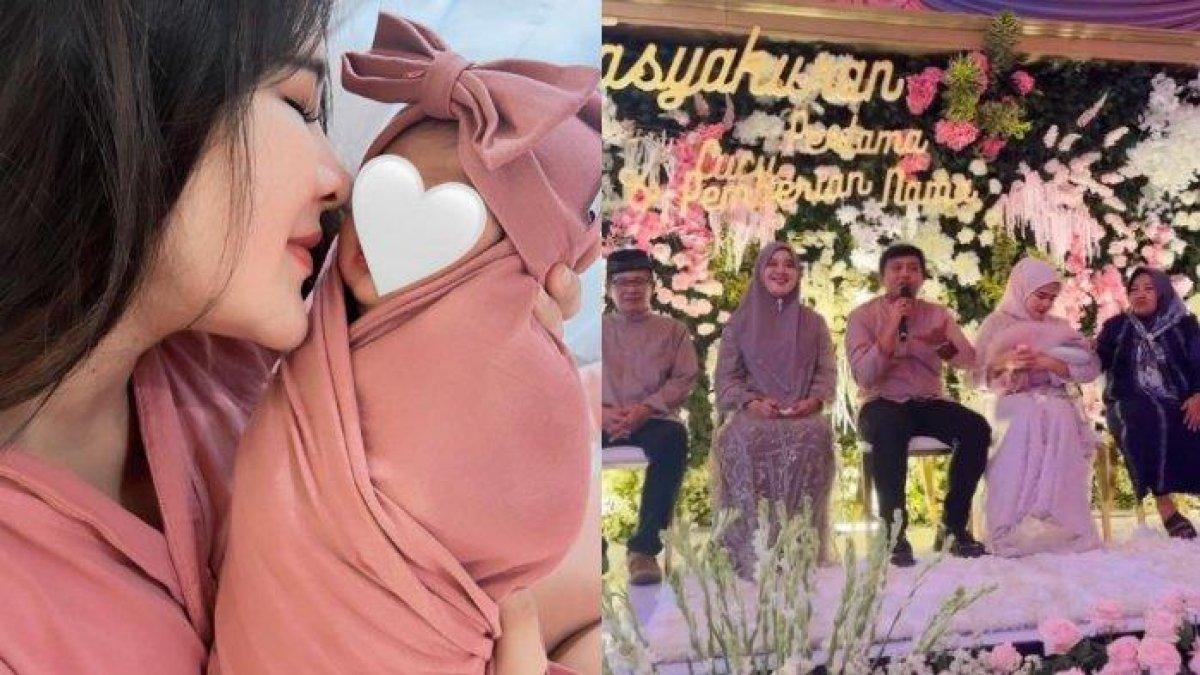 Denny Caknan dan Bella Bonita mengumumkan nama lengkap sang putri dan arti dari namanya.