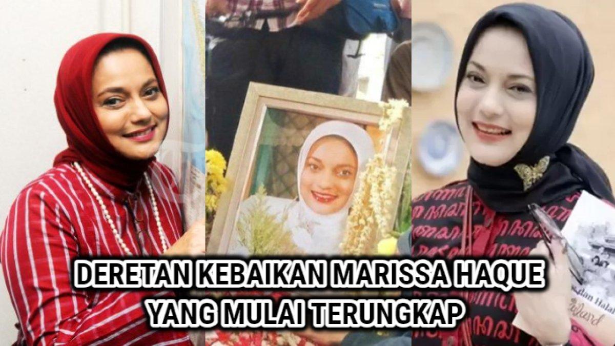Deretan kebaikan Marissa Haque yang mulai terungkap setelah meninggal dunia.