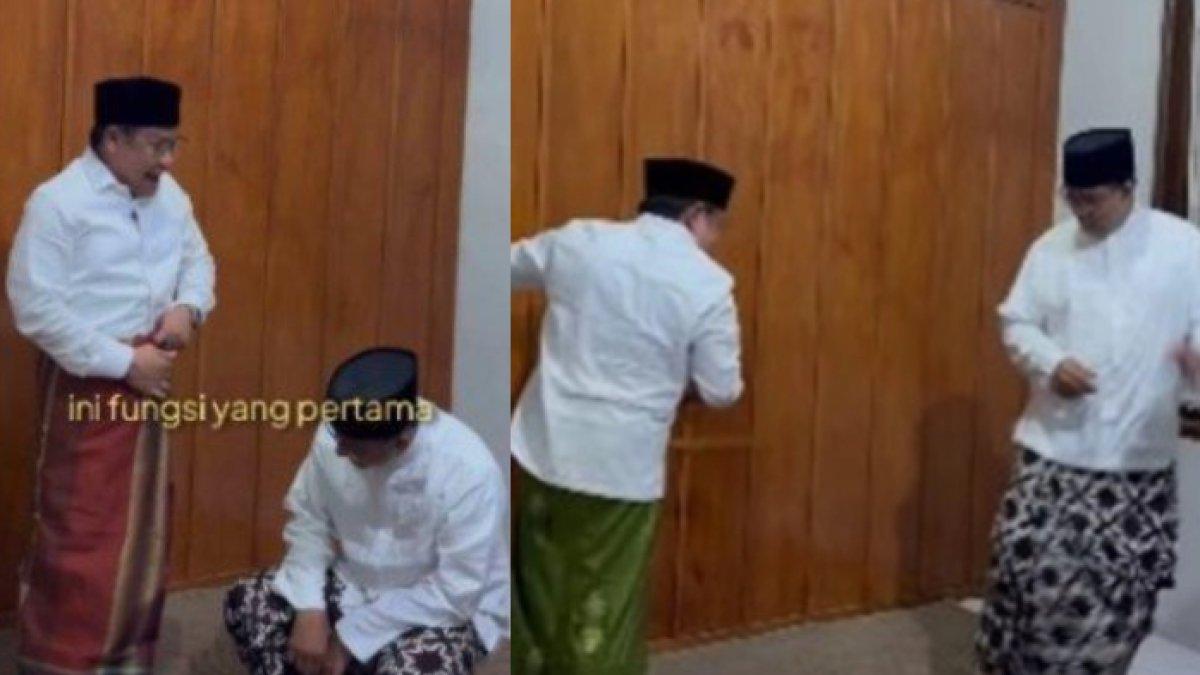 Detik-detik Anies Baswedan diselepet calon anak buahnya, Cak Imin pakai sarung